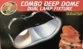 ZOOMEDクランプランプソケット　ダブルドーム型（片側160W対応型）