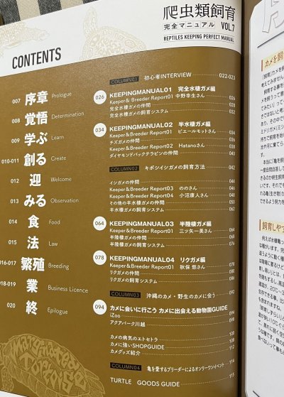 画像2: 爬虫類飼育完全マニュアルVo.7 　※カメだけの1冊